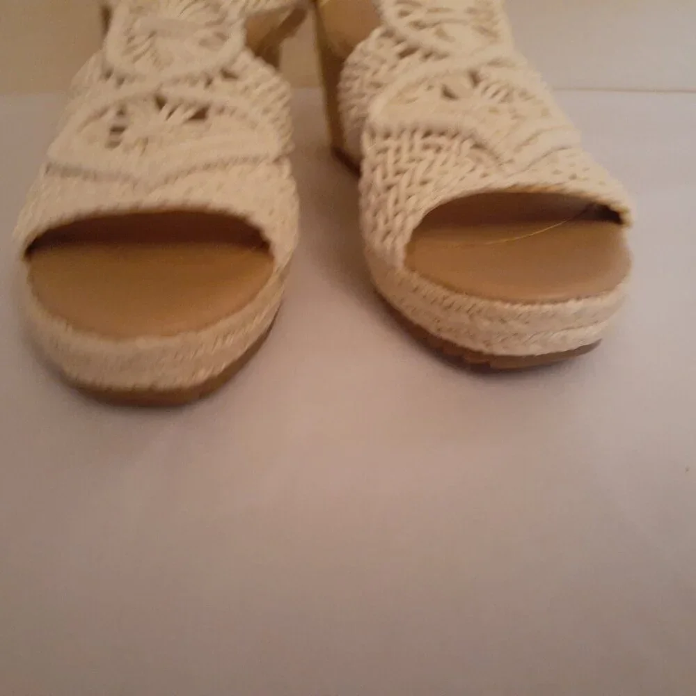 Soul by Naturlizer Macrame Wedge Sandals